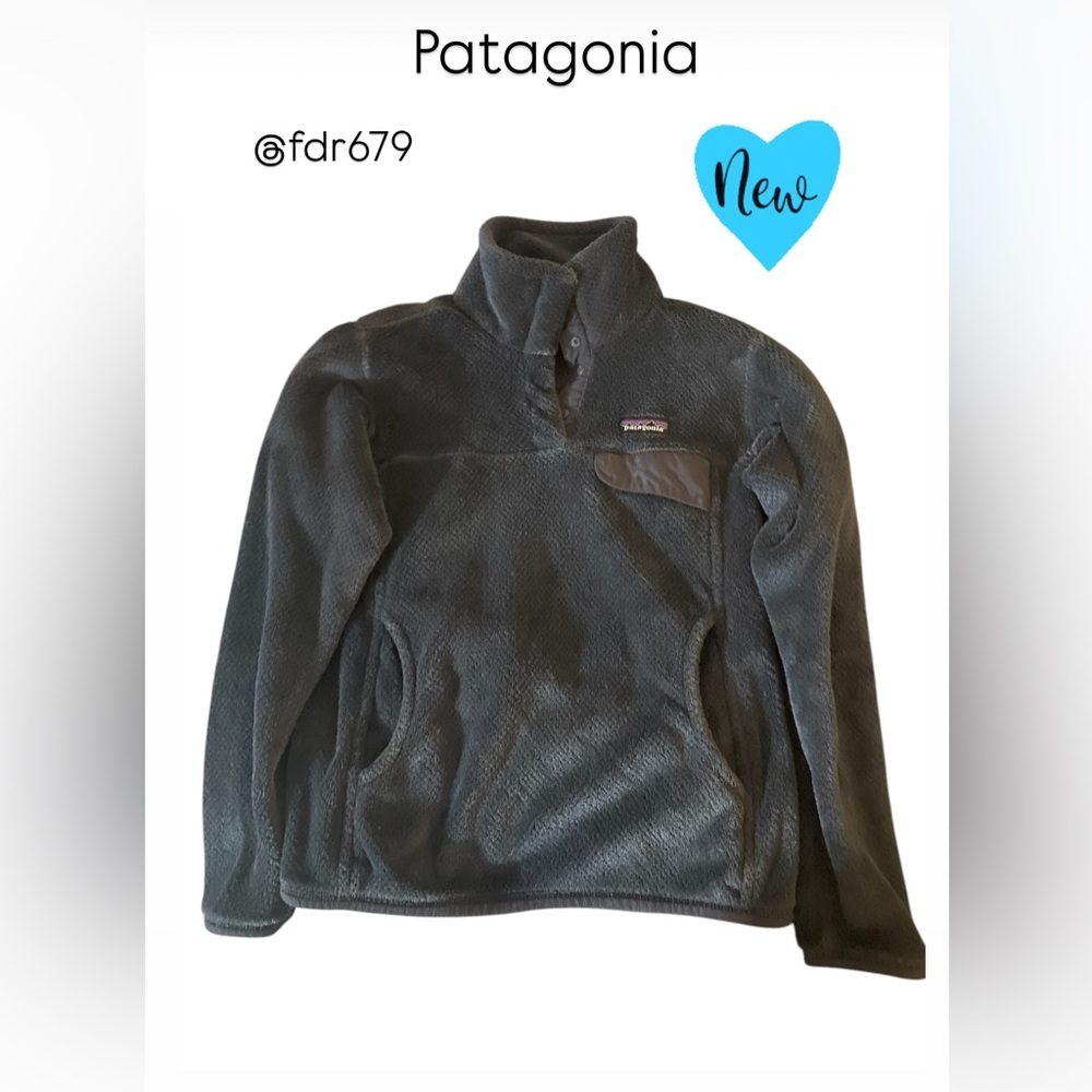 Patagonia Blue Fleece Pullover
